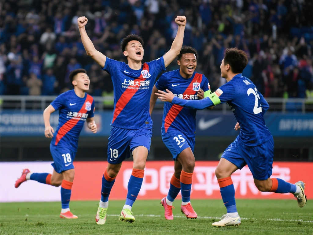他们打出了